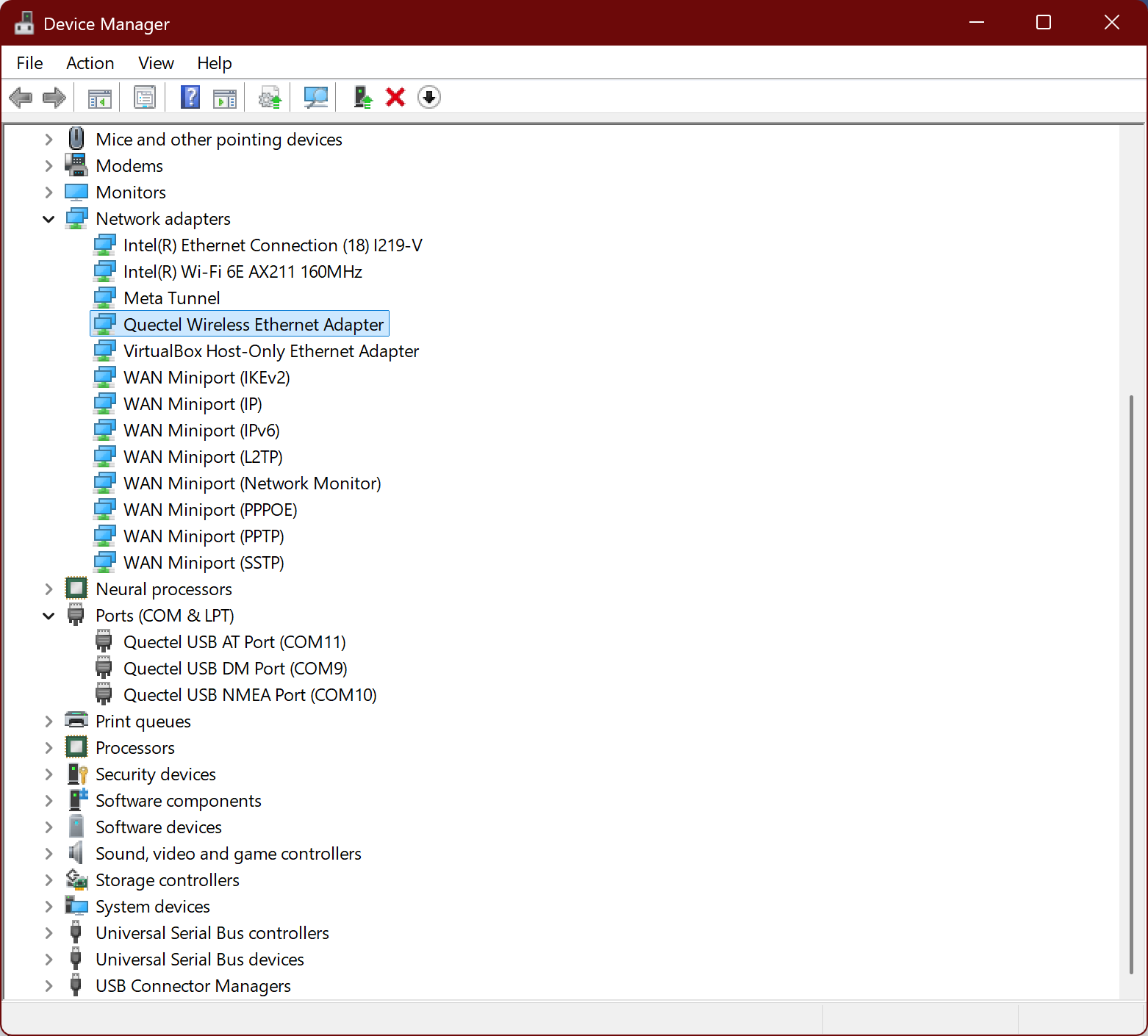 Devices Manager